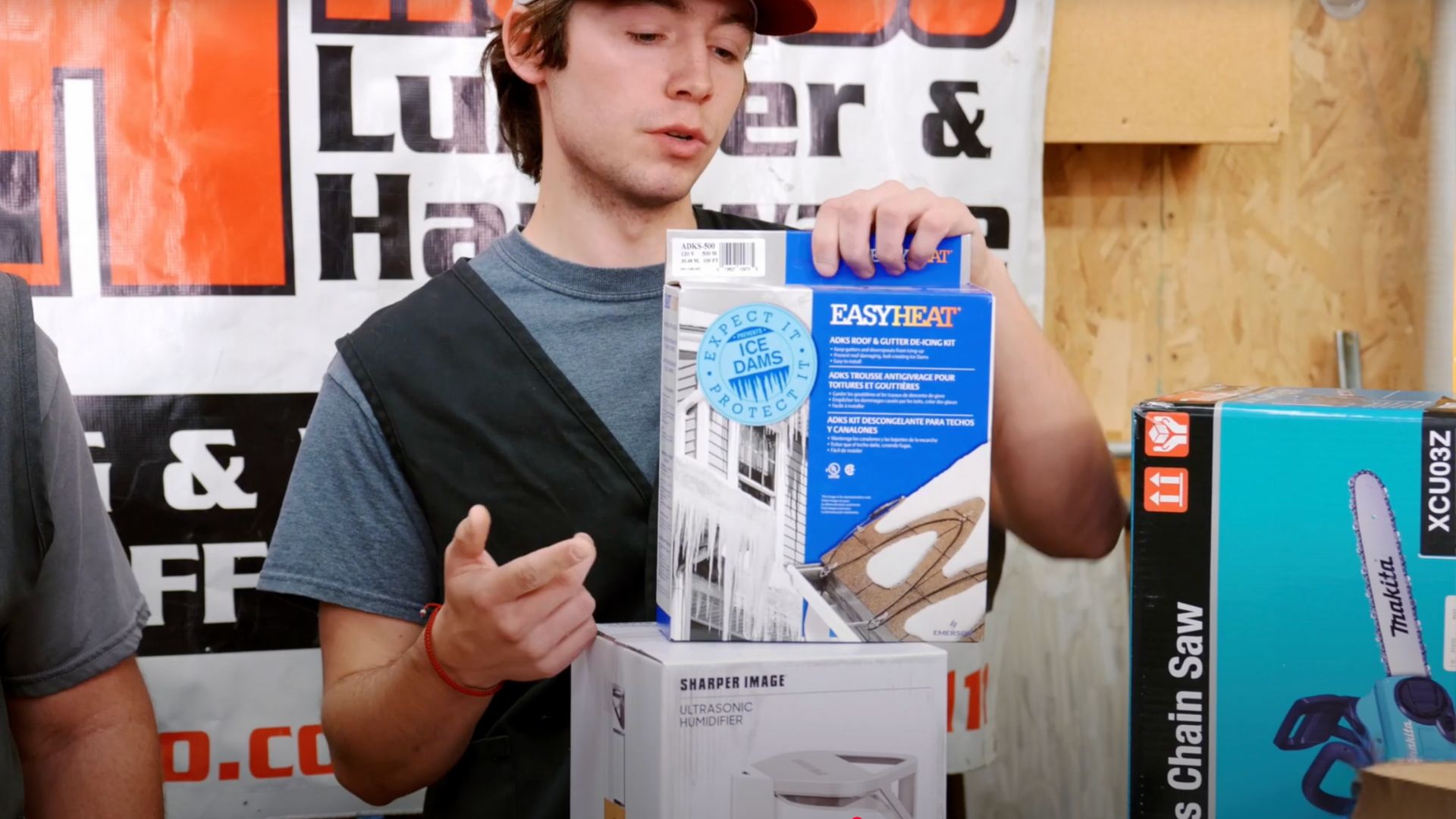 max holding easy heat ice dam